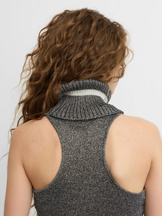 Killah Metallic Knit Top 