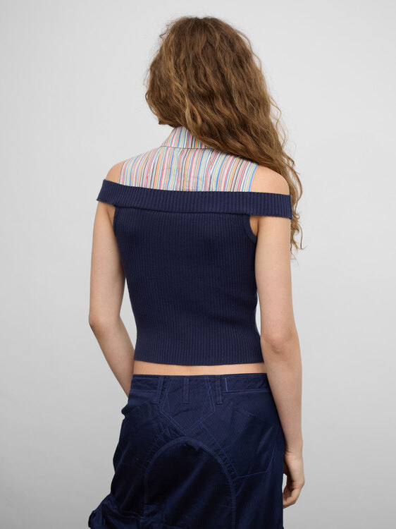 Off-Shoulder 2-in-1 Top 