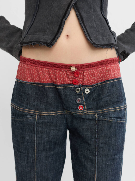 Girbaud Double Waist Jeans 