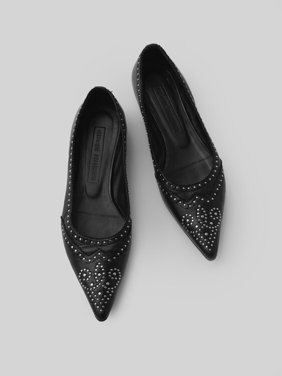 Veronique Branquinho Brogue Style Flats 