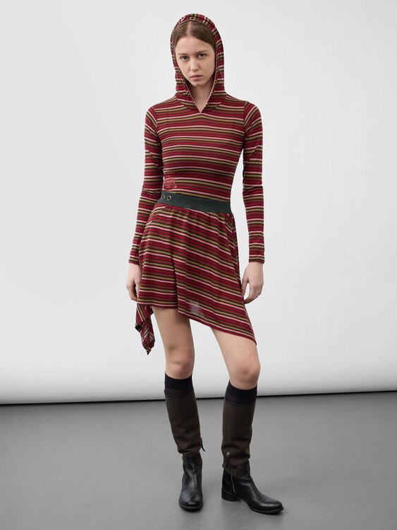 Killah Striped Mini Dress 