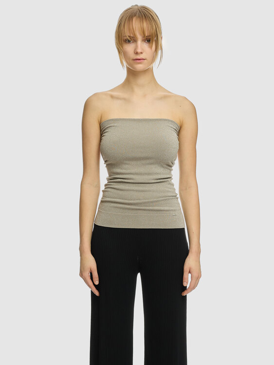 Wolford Glittery Open-Back Top 