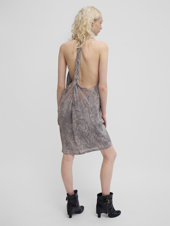 Acne Snakeskin Dress 