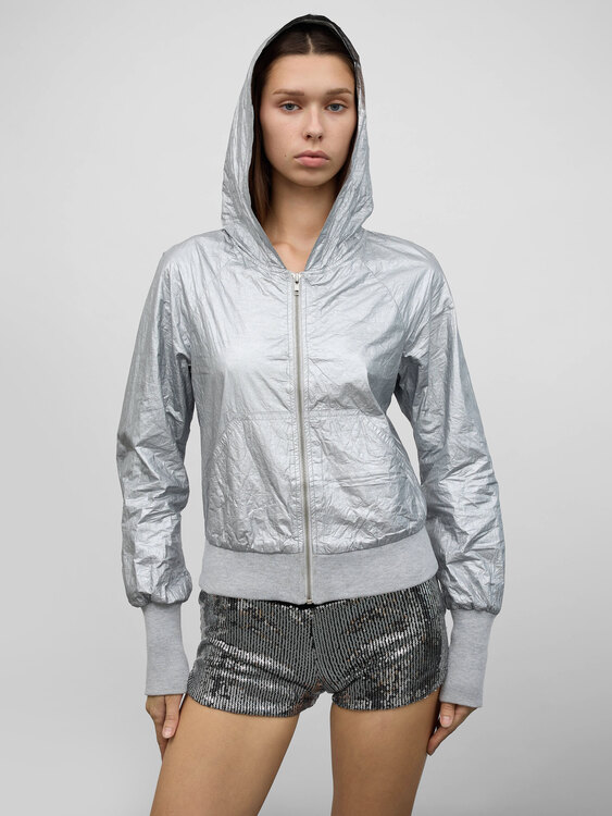 Stefanel Tyvek Zip Up Jacket 