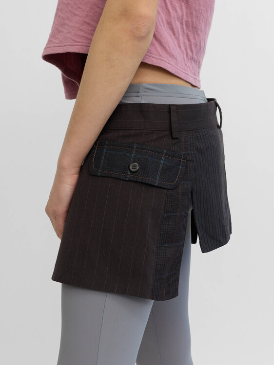 Deconstructed Suit Style Belt 