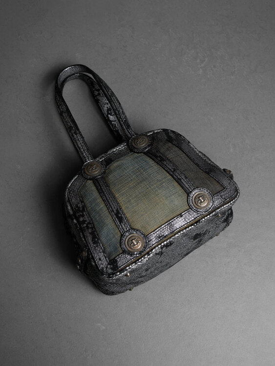 Galliano Leather Handbag 