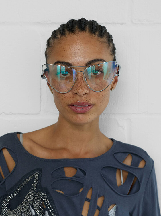 Ann-Sofie Back x Linda Farrow Sunglasses 