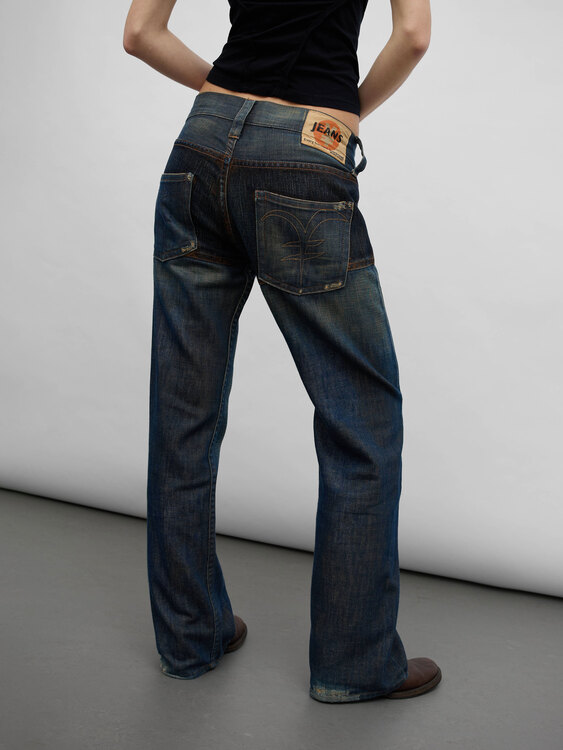 Michiko Koshino Distressed Jeans 