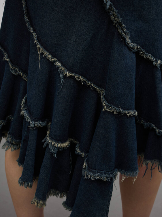 Plein Sud Denim Skirt 