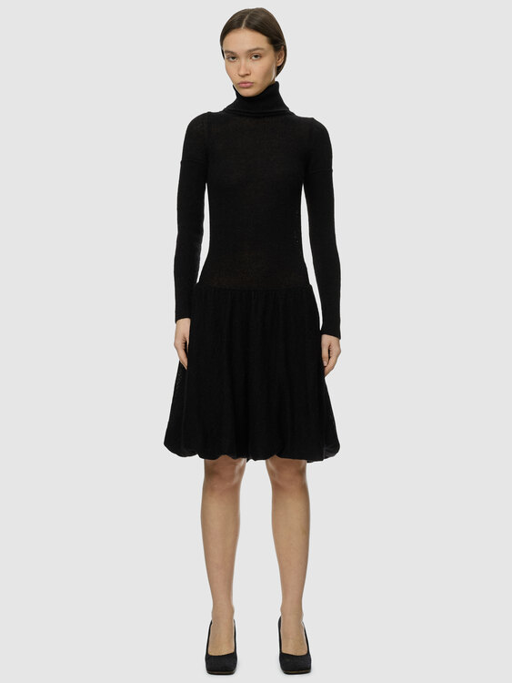 Stefanel Knit Open Back Dress 