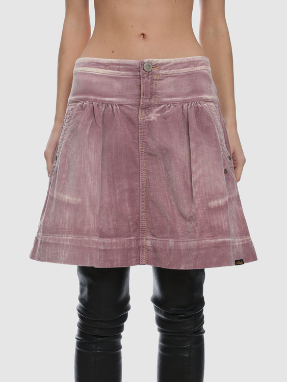 Killah Lavender Corduroy Skirt 