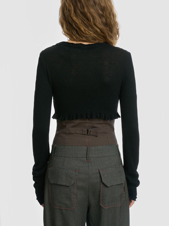 Miss Sixty Cropped Cardigan 