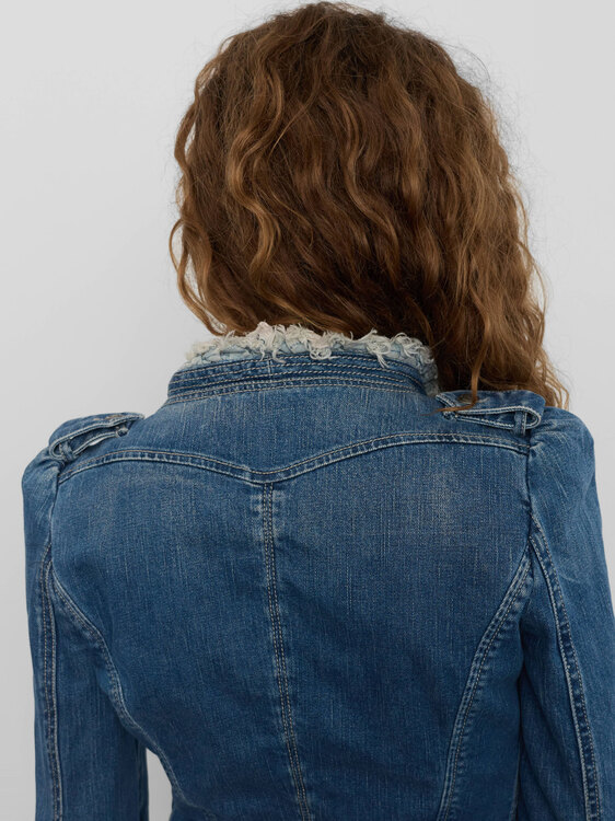 Ermanno Scervino Deconstructed Denim Jacket 