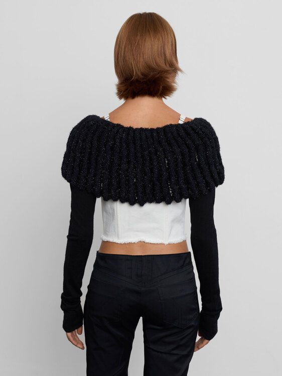 Extē Glittery Shrug 