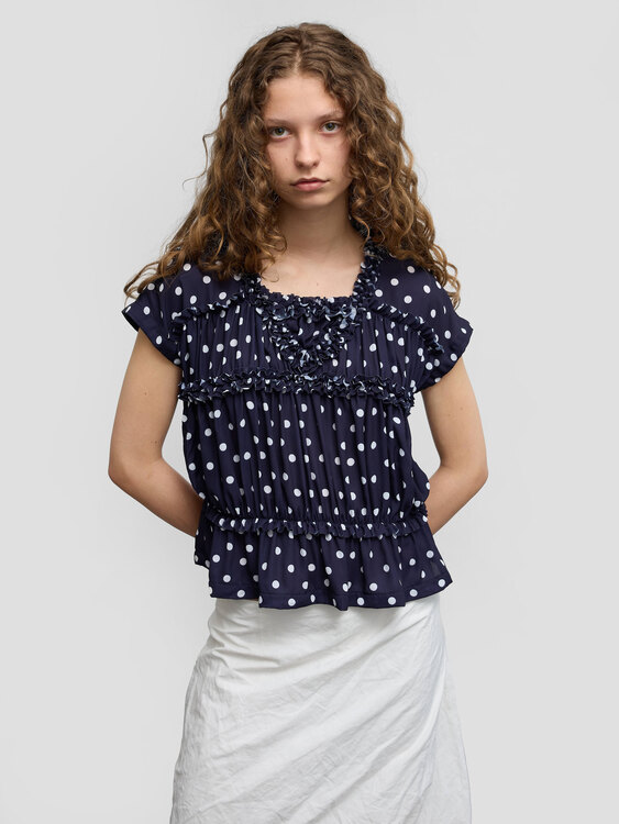 Comme des Garçons Gathered Top 