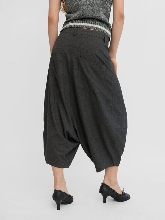 Cop Copine Fold Details Trousers 