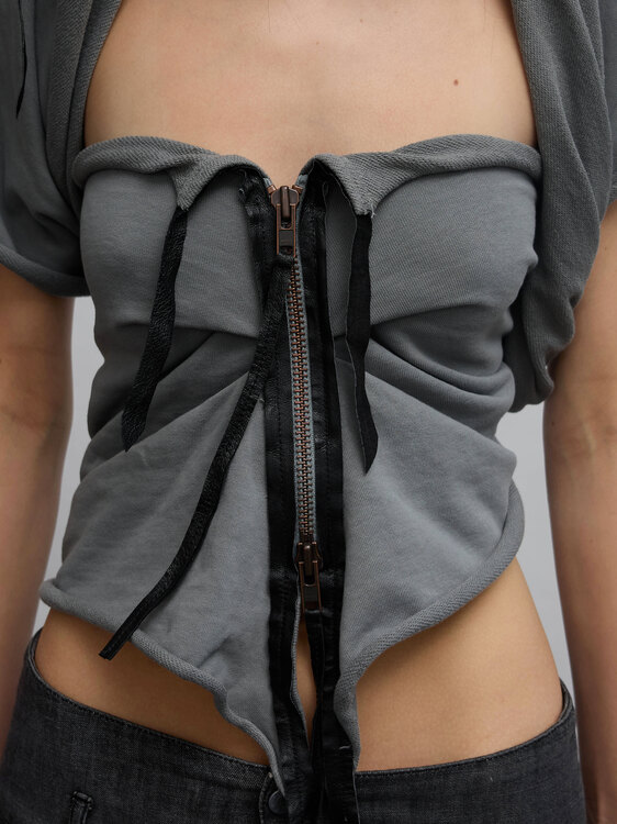 Liebeskind Gray Shawl 