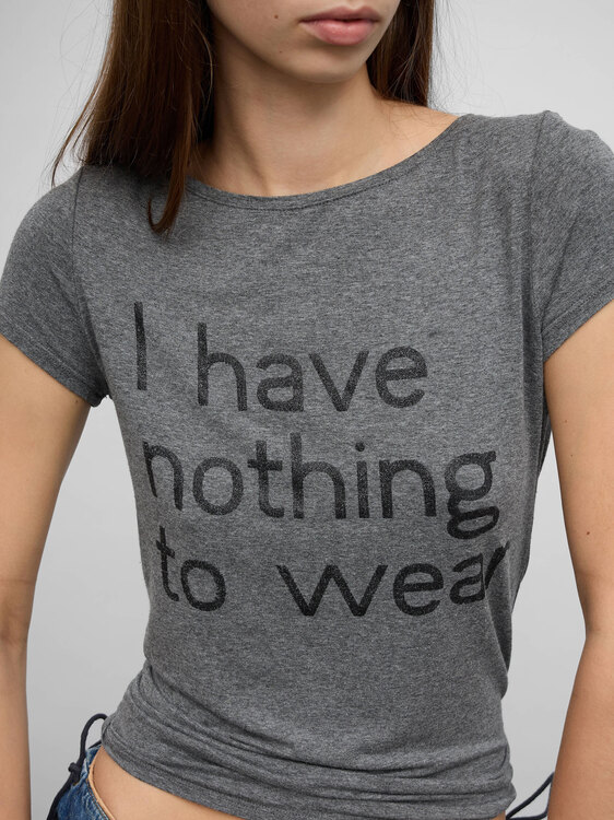 Stefanel Grey T-Shirt 