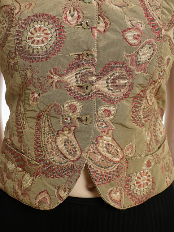 Plein Sud Paisley Vest 