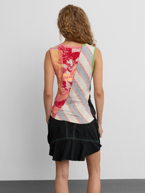 Custo Barcelona Patchwork Top 