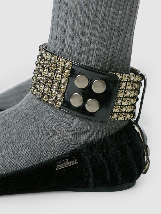 Killah Velvet Ballet Flats 