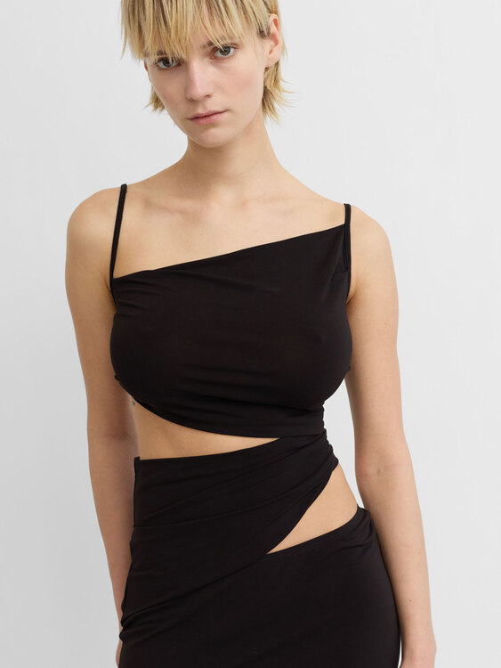 Plein Sud Cut-Out Dress 