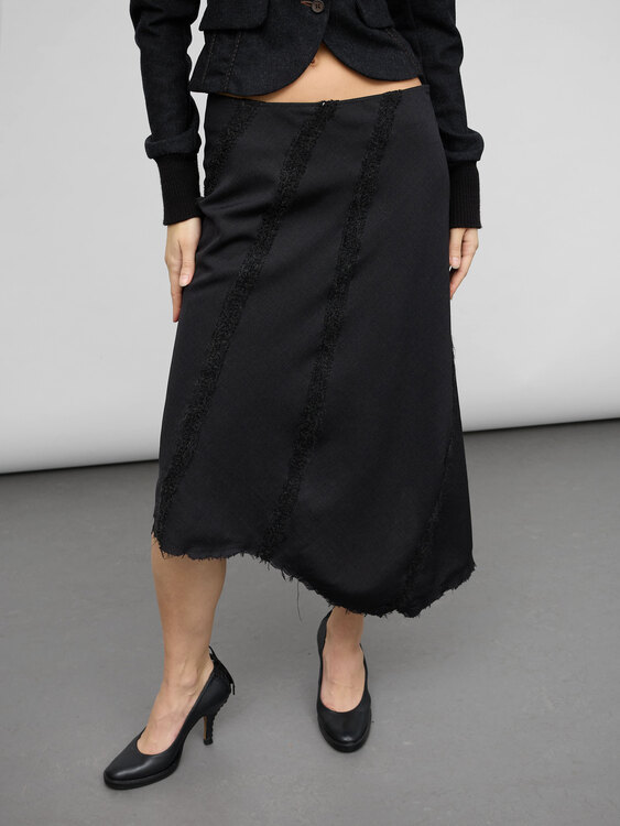 Nolita Asymmetrical Midi Skirt 