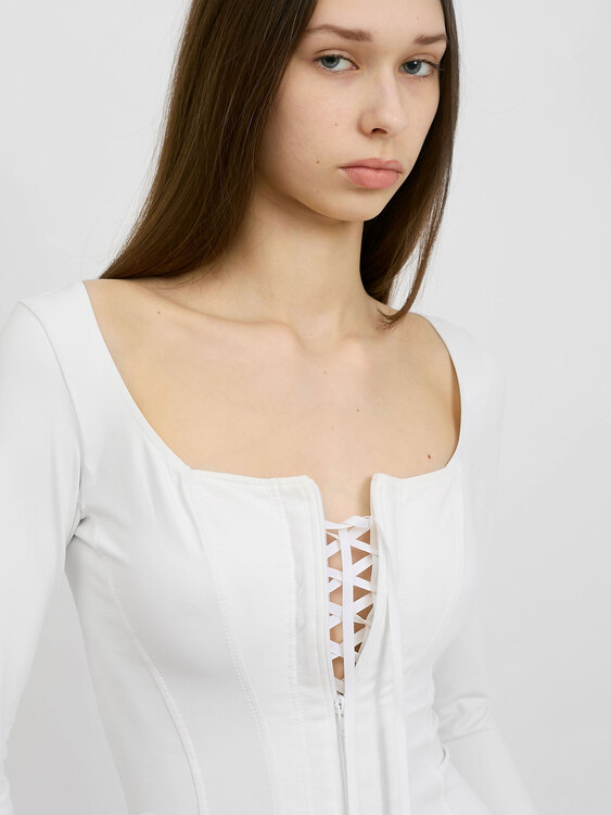 Anti-Flirt Bustier Top 