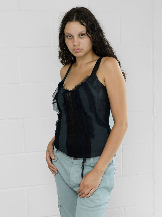 Patchwork Tank Top 