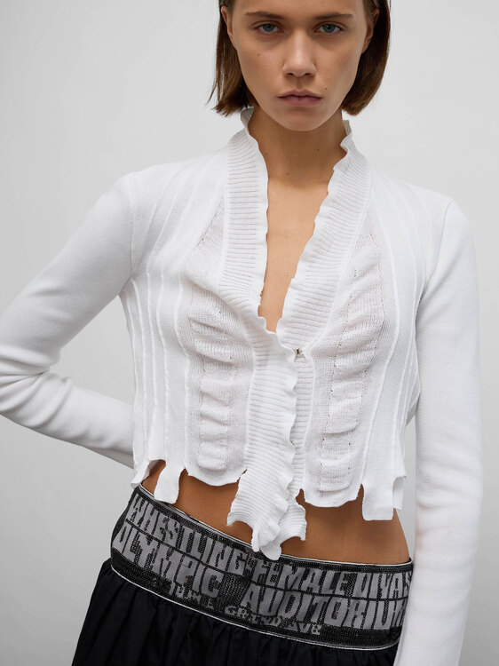 Plein Sud Knit Cardigan 