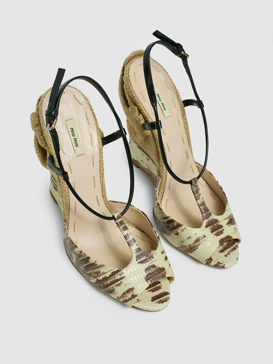 Miu Miu Wedge Heels 