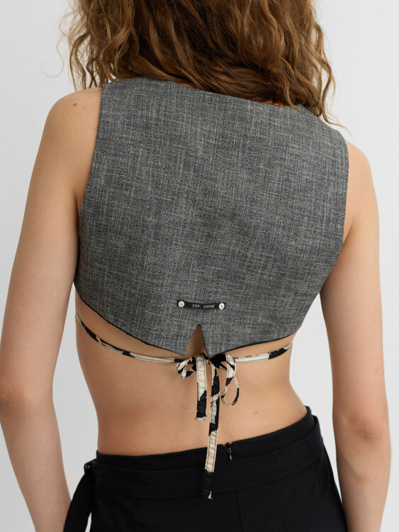 Cop Copine Cropped Vest 