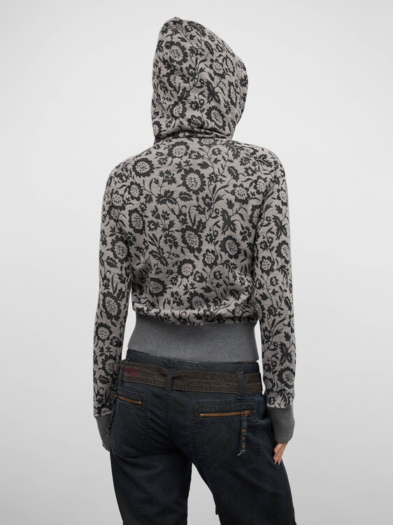 Miss Sixty Floral Print Hoodie 