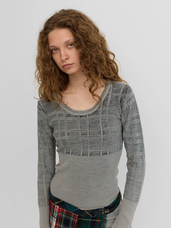 Gaultier Grey Jumper 