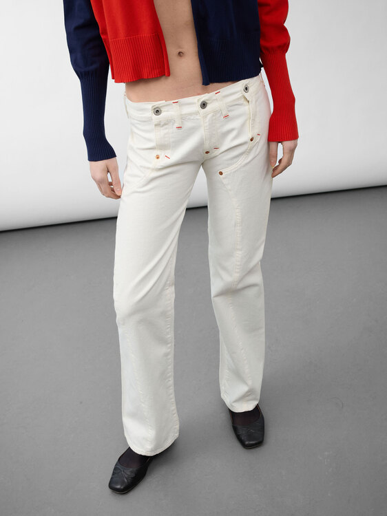 Michiko Koshino Deconstructed Jeans 