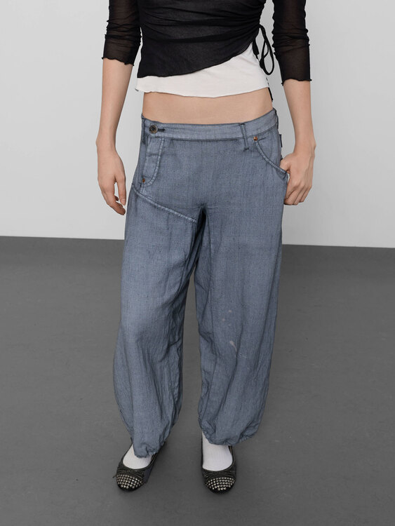 Michiko Koshino Wide-Leg Trousers 