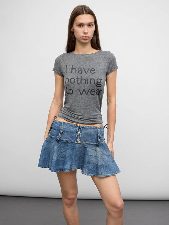 Stefanel Grey T-Shirt 