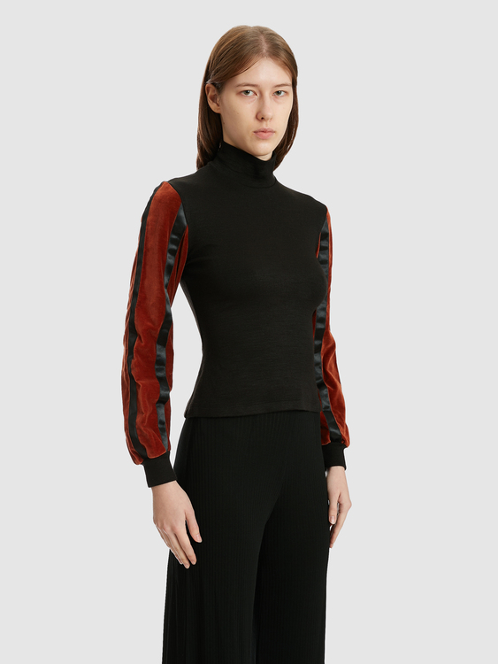 Aquagirl Mock Neck Jumper 