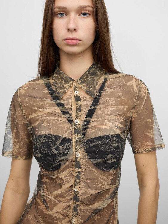 Jean Colonna Mesh Shirt 