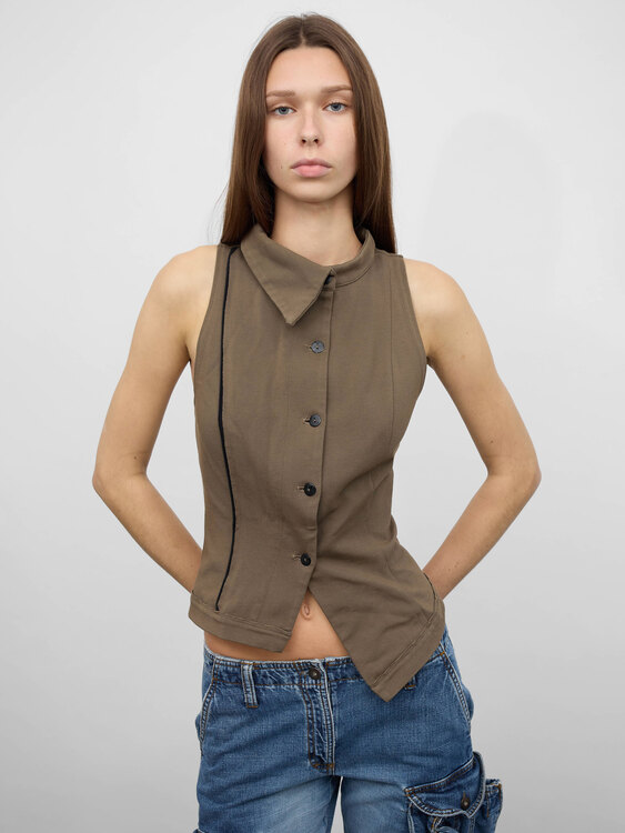 Sarah Pacini Asymmetric Top 