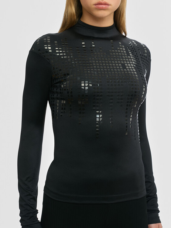 Plein Sud Turtleneck Top 