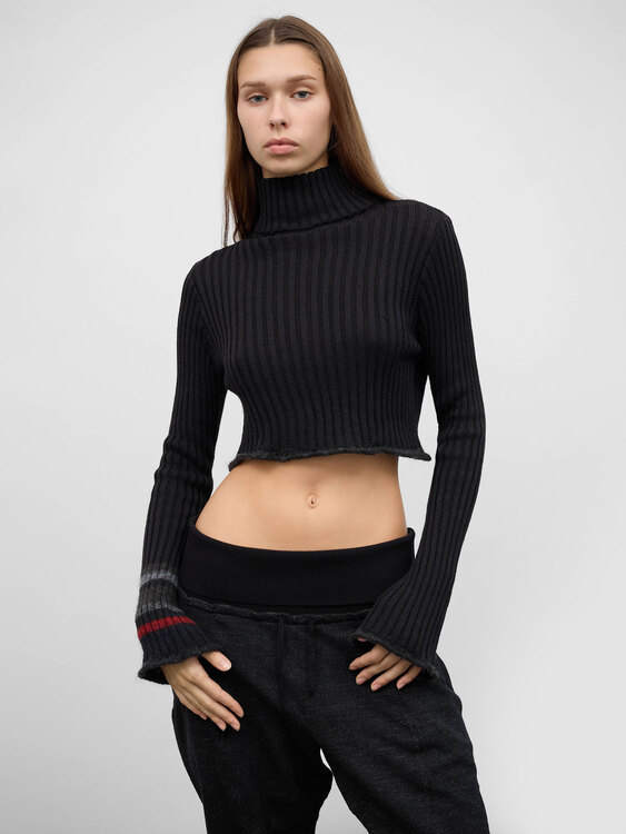 Sarah Pacini Cropped Jumper 