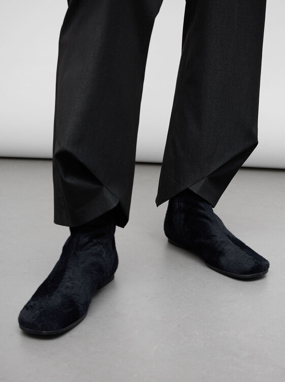 Cop Copine Fold Detail Trousers 