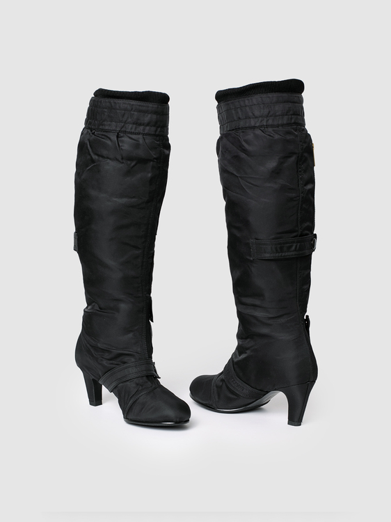 United Nude Black Nylon Boots 