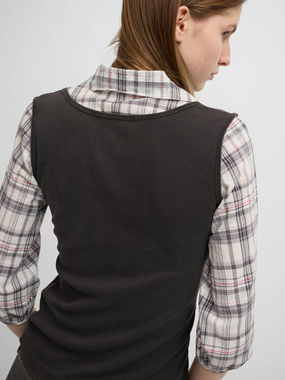 Cop Copine Integrated Vest Shirt 