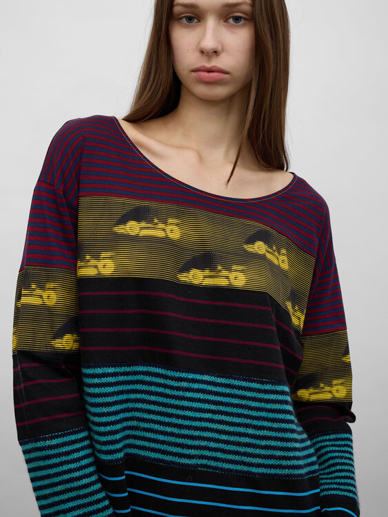 Prada Striped Jersey 