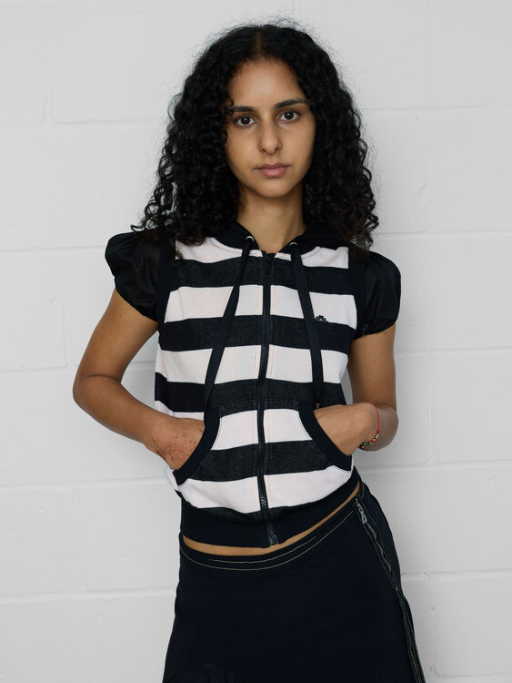 Fornarina Striped Hoodie 