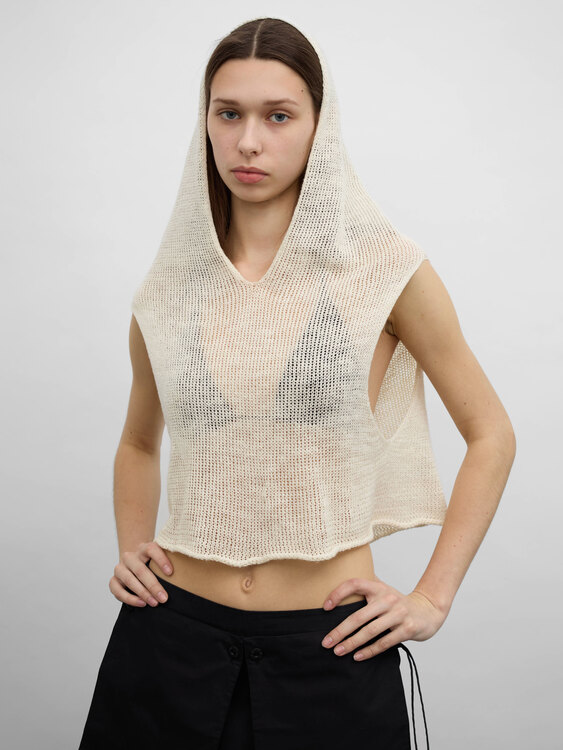 Sarah Pacini Knitted Vest 