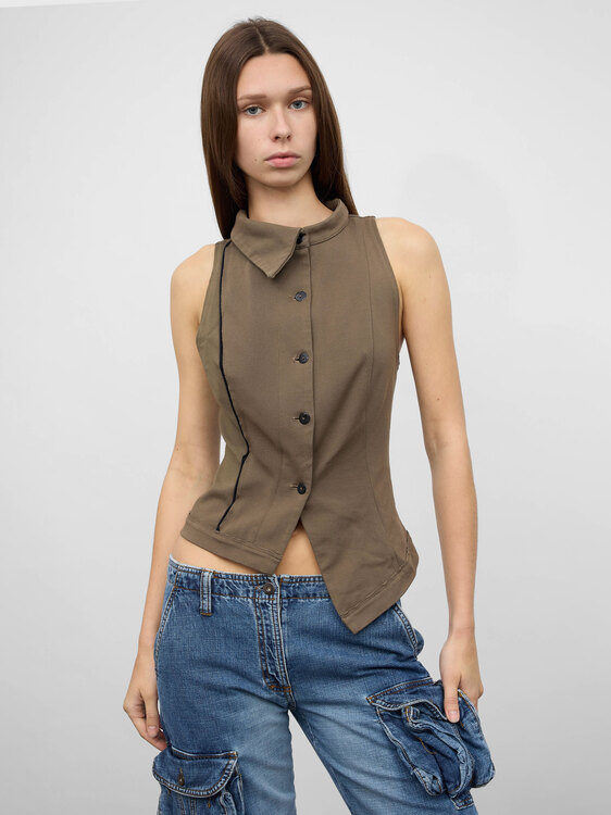 Sarah Pacini Asymmetric Top 
