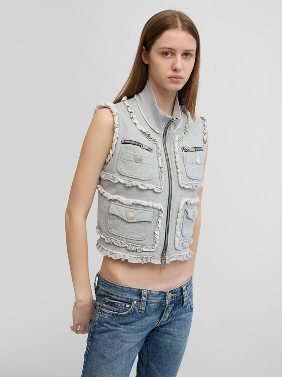 Dsquared² Grey Jersey Vest 
